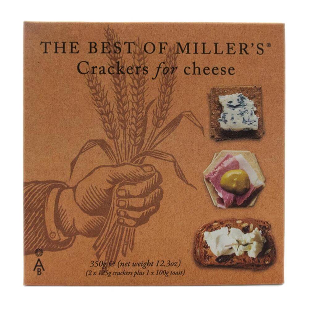 The best of Miller's Crackers- Crackers for Cheese 350g